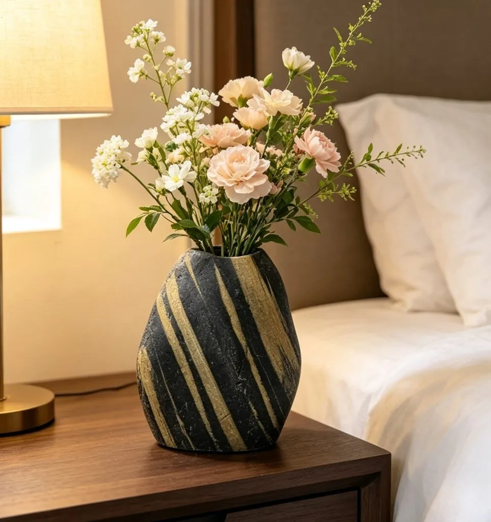unique stone vase