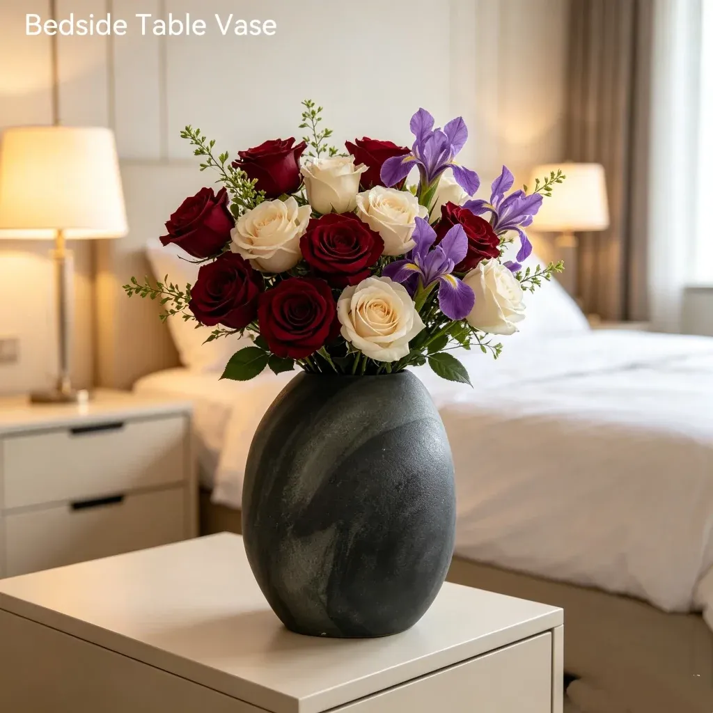 natural stone vase
