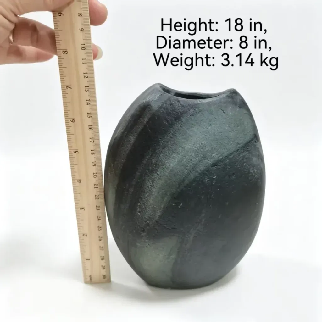 natural stone vase